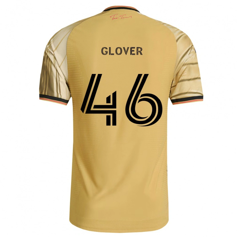 Danxen Damen Caden Glover #46 Braun Gelb Schwarz Auswärtstrikot Trikot 2026/27 T-Shirt Schweiz