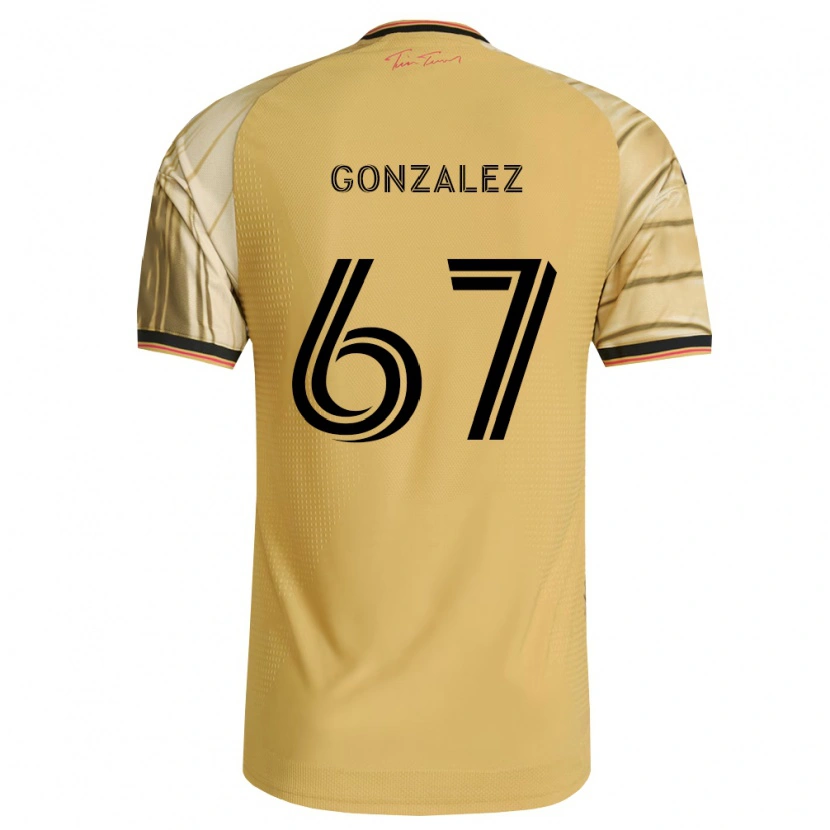 Danxen Damen Cruz Gonzalez #67 Braun Gelb Schwarz Auswärtstrikot Trikot 2026/27 T-Shirt Schweiz