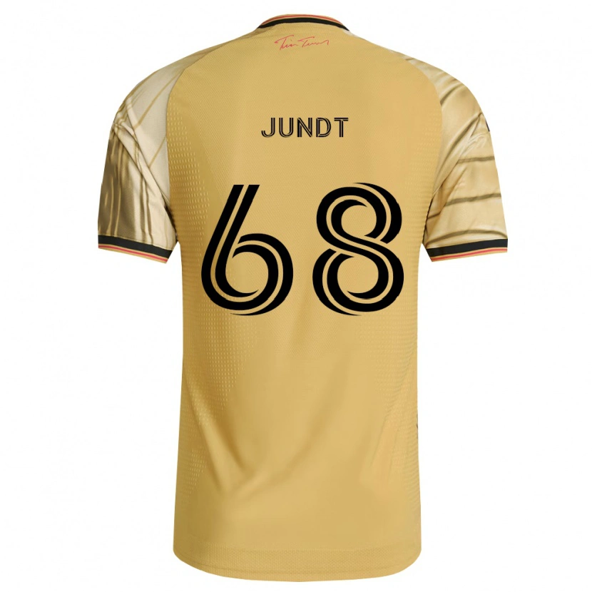 Danxen Damen Alexander Jundt #68 Braun Gelb Schwarz Auswärtstrikot Trikot 2026/27 T-Shirt Schweiz