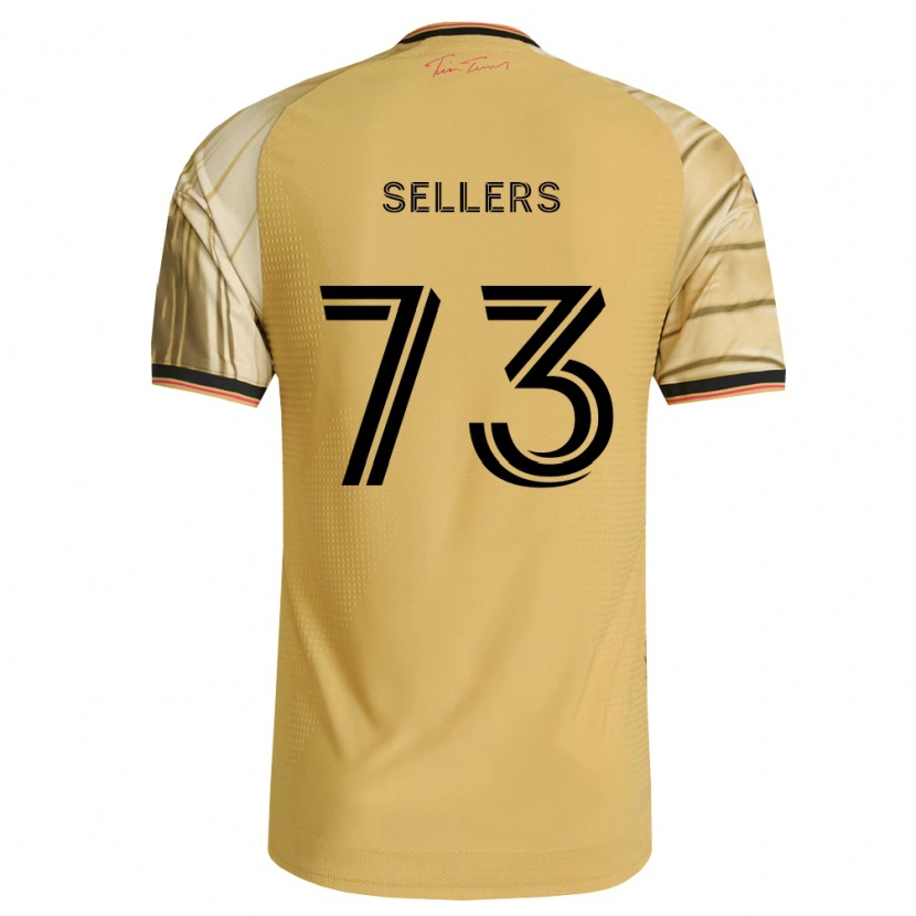 Danxen Damen Braydon Sellers #73 Braun Gelb Schwarz Auswärtstrikot Trikot 2026/27 T-Shirt Schweiz