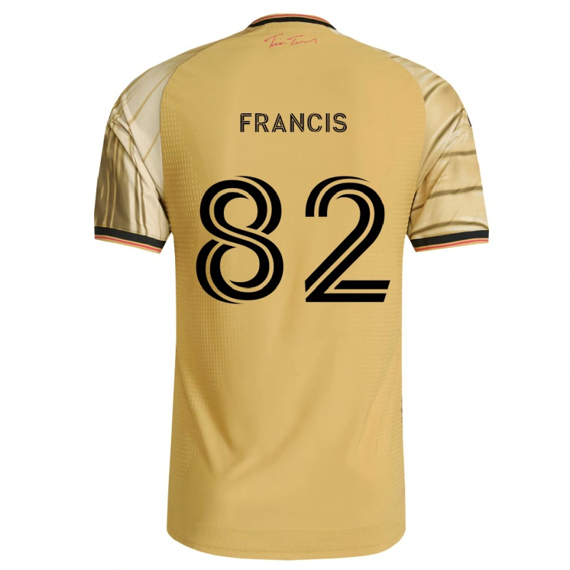 Danxen Damen Patrick Francis #82 Braun Gelb Schwarz Auswärtstrikot Trikot 2026/27 T-Shirt Schweiz