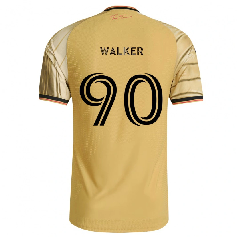 Danxen Damen Eric Walker #90 Braun Gelb Schwarz Auswärtstrikot Trikot 2026/27 T-Shirt Schweiz
