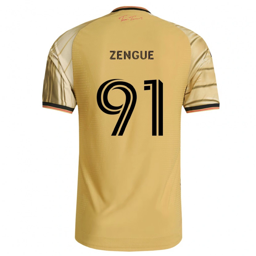 Danxen Damen Zach Zengue #91 Braun Gelb Schwarz Auswärtstrikot Trikot 2026/27 T-Shirt Schweiz