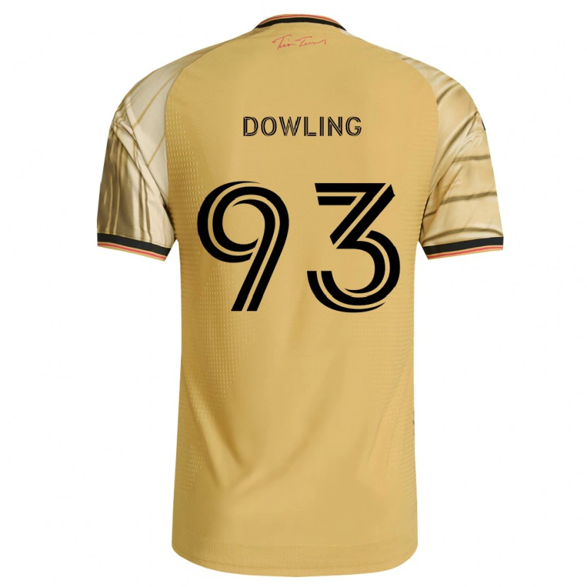 Danxen Damen Drew Dowling #93 Braun Gelb Schwarz Auswärtstrikot Trikot 2026/27 T-Shirt Schweiz