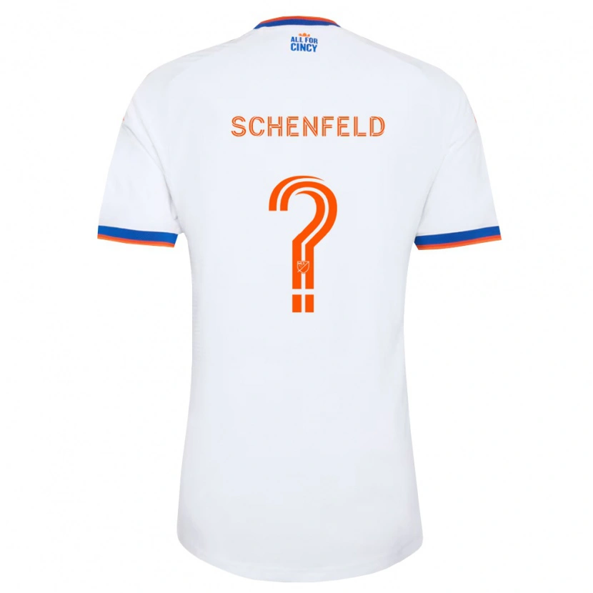 Danxen Damen Matthew Schenfeld #0 Weiß Marineblau Orange Auswärtstrikot Trikot 2026/27 T-Shirt Schweiz