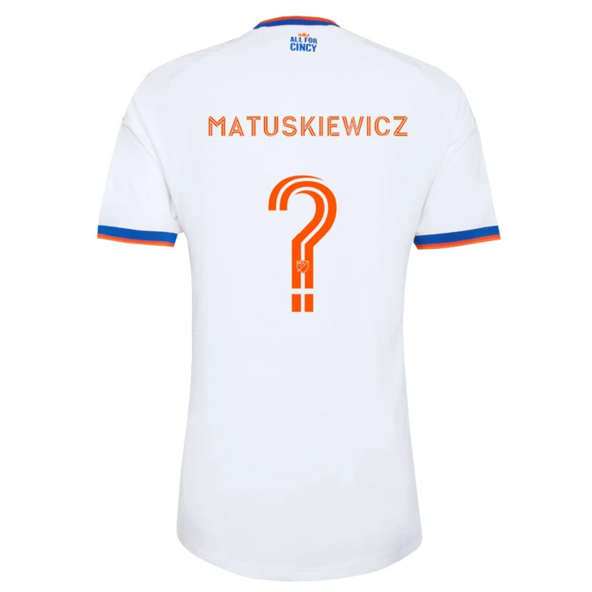 Danxen Damen Lincoln Matuskiewicz #0 Weiß Marineblau Orange Auswärtstrikot Trikot 2026/27 T-Shirt Schweiz