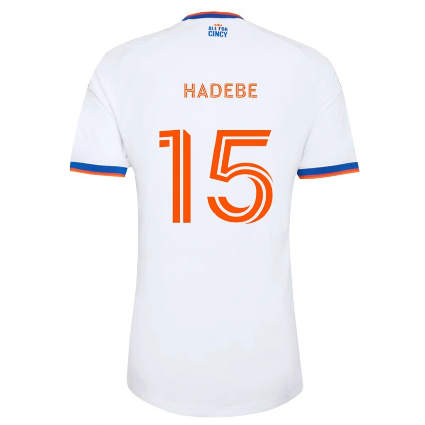 Danxen Damen Teenage Hadebe #15 Weiß Marineblau Orange Auswärtstrikot Trikot 2026/27 T-Shirt Schweiz