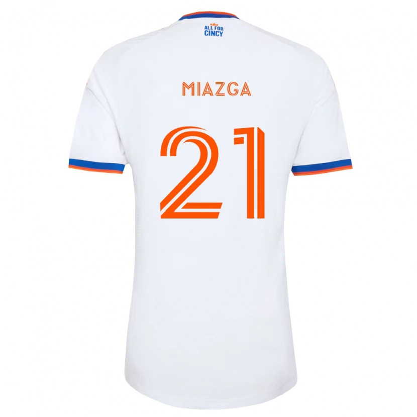 Danxen Damen Matt Miazga #21 Weiß Marineblau Orange Auswärtstrikot Trikot 2026/27 T-Shirt Schweiz