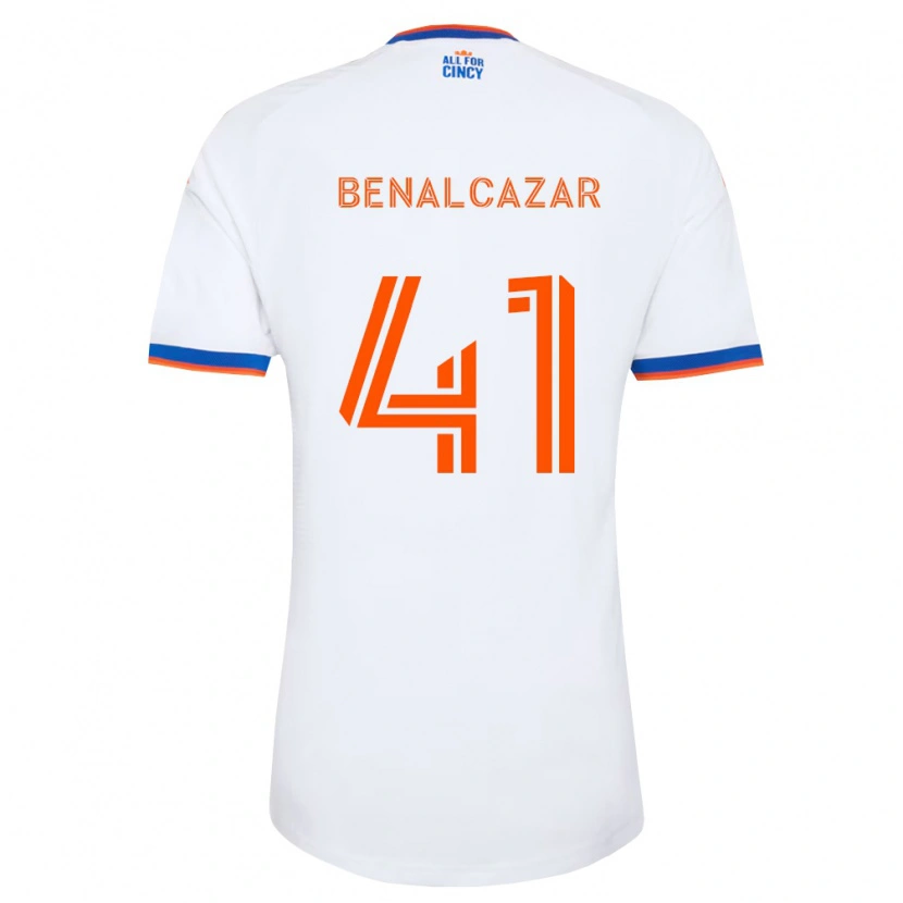 Danxen Damen Nico Benalcázar #41 Weiß Marineblau Orange Auswärtstrikot Trikot 2026/27 T-Shirt Schweiz