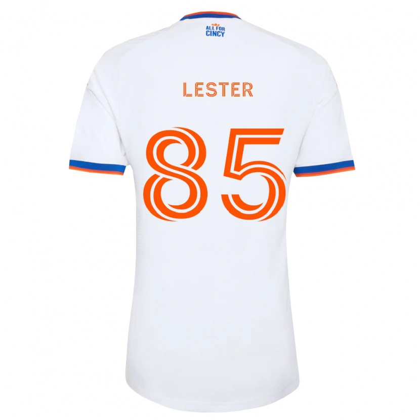 Danxen Damen Dominick Lester #85 Weiß Marineblau Orange Auswärtstrikot Trikot 2026/27 T-Shirt Schweiz