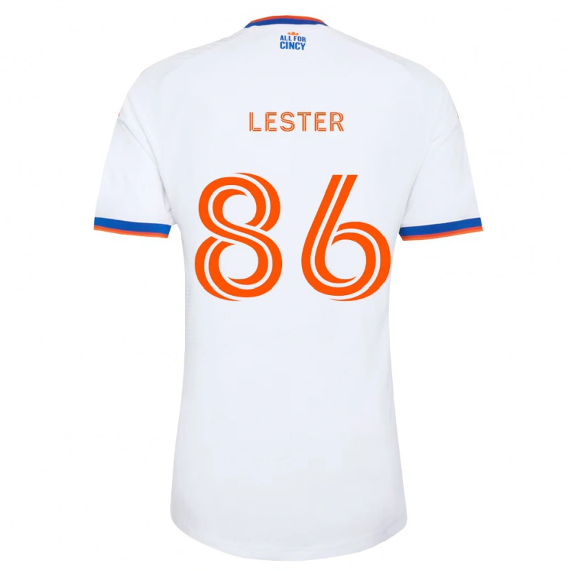 Danxen Damen Jaylen Lester #86 Weiß Marineblau Orange Auswärtstrikot Trikot 2026/27 T-Shirt Schweiz