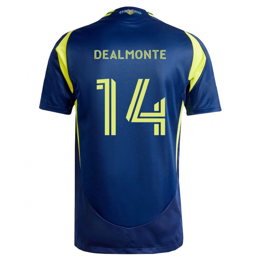 Danxen Damen Charly Dealmonte #14 Gelb Marineblau Auswärtstrikot Trikot 2026/27 T-Shirt Schweiz