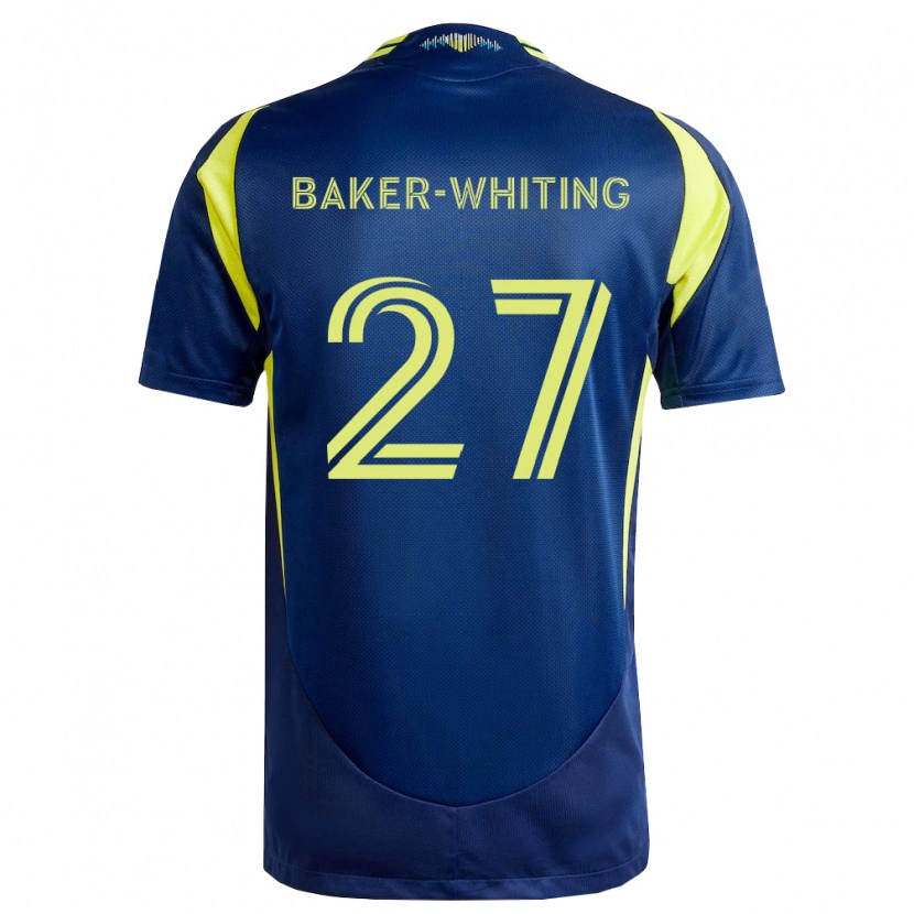 Danxen Damen Reed Baker-Whiting #27 Gelb Marineblau Auswärtstrikot Trikot 2026/27 T-Shirt Schweiz