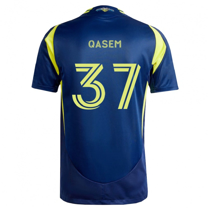 Danxen Damen Ahmed Qasem #37 Gelb Marineblau Auswärtstrikot Trikot 2026/27 T-Shirt Schweiz