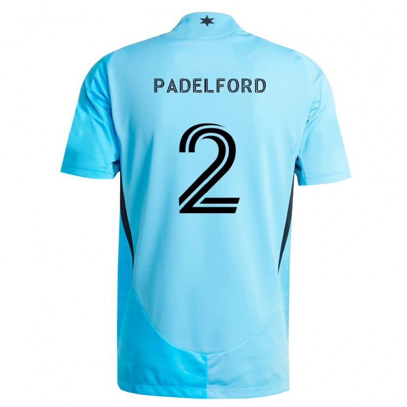 Danxen Damen Devin Padelford #2 Hellblau Schwarz Auswärtstrikot Trikot 2026/27 T-Shirt Schweiz
