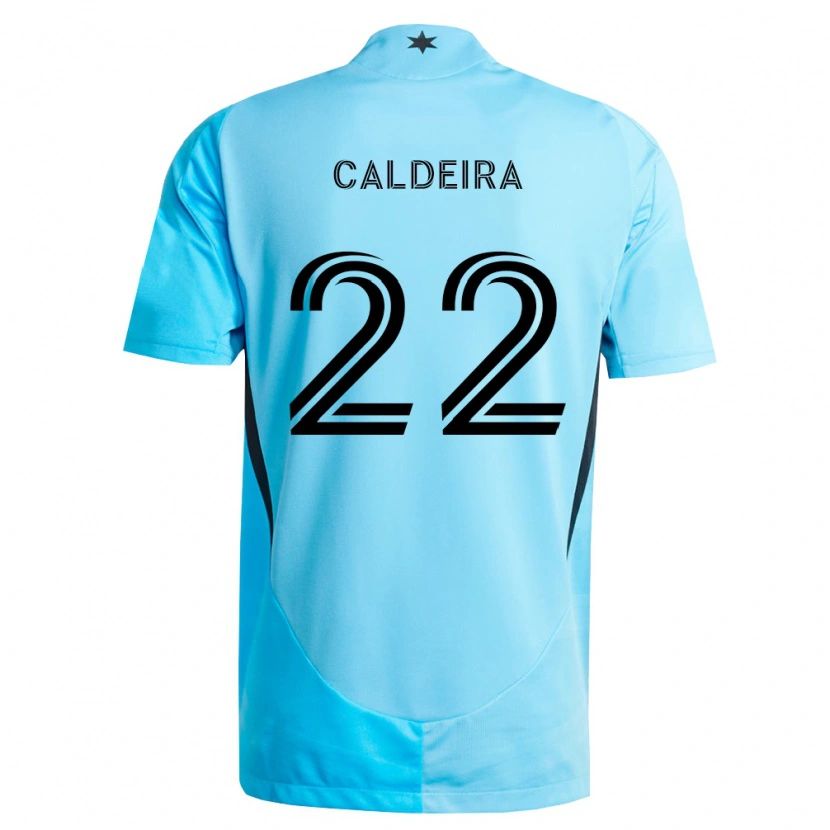 Danxen Damen Marcus Caldeira #22 Hellblau Schwarz Auswärtstrikot Trikot 2026/27 T-Shirt Schweiz