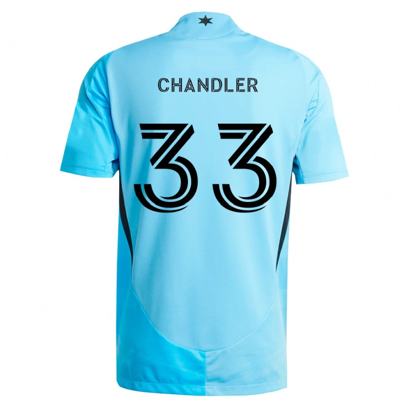 Danxen Damen Kieran Chandler #33 Hellblau Schwarz Auswärtstrikot Trikot 2026/27 T-Shirt Schweiz