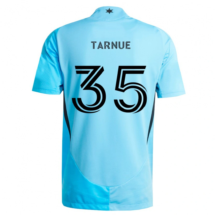 Danxen Damen Philip Tarnue #35 Hellblau Schwarz Auswärtstrikot Trikot 2026/27 T-Shirt Schweiz