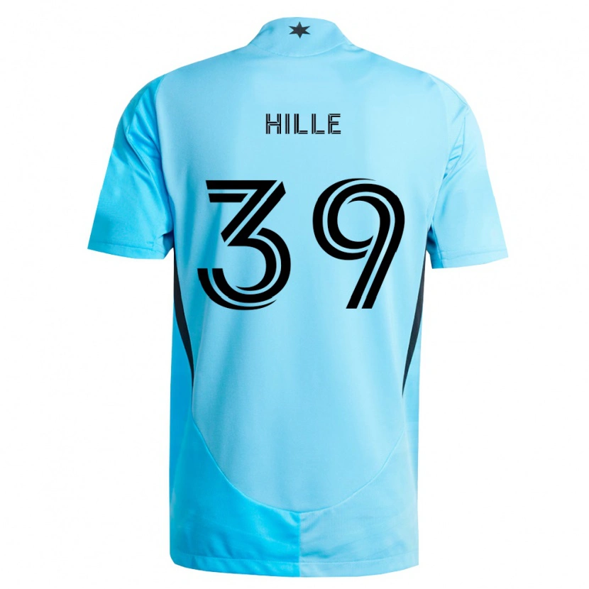 Danxen Damen Luke Hille #39 Hellblau Schwarz Auswärtstrikot Trikot 2026/27 T-Shirt Schweiz