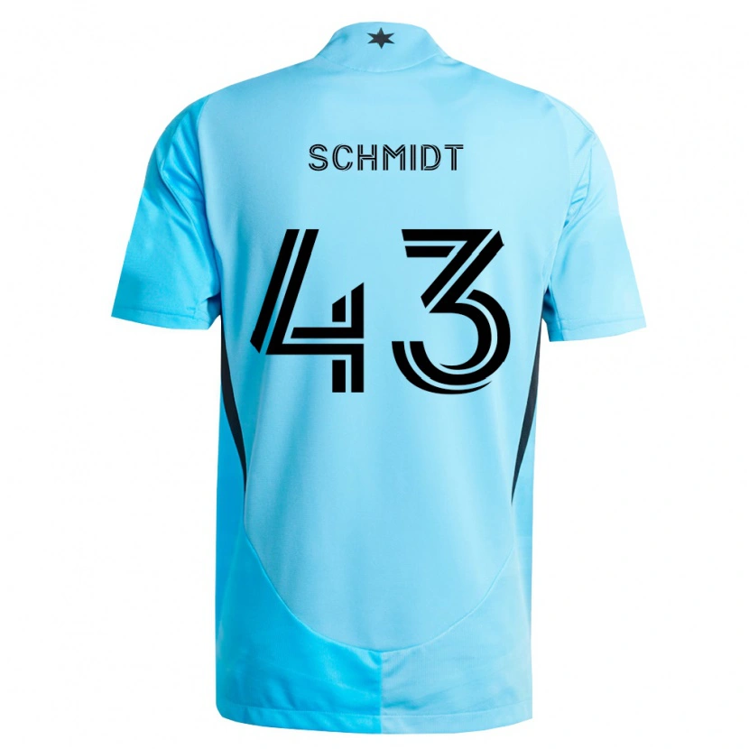 Danxen Damen William Schmidt #43 Hellblau Schwarz Auswärtstrikot Trikot 2026/27 T-Shirt Schweiz