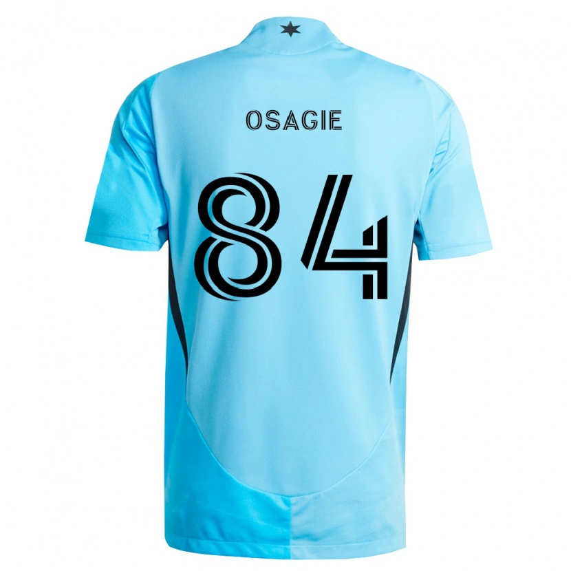 Danxen Damen Nosazena Osagie #84 Hellblau Schwarz Auswärtstrikot Trikot 2026/27 T-Shirt Schweiz