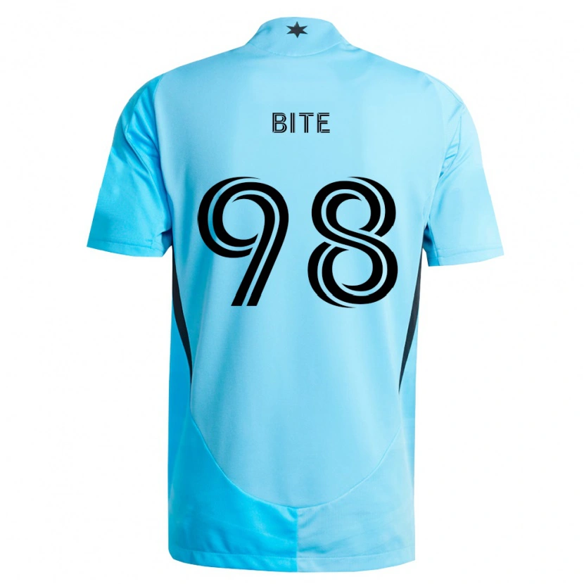 Danxen Damen Kristers Bite #98 Hellblau Schwarz Auswärtstrikot Trikot 2026/27 T-Shirt Schweiz
