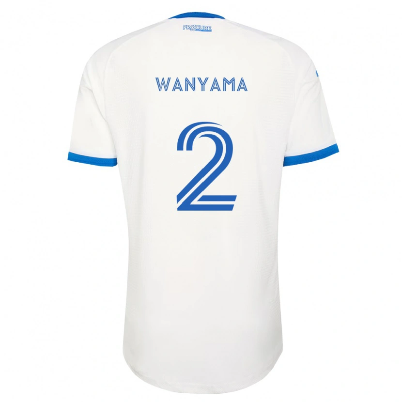 Danxen Damen Victor Wanyama #2 Himmelblau Weiß Auswärtstrikot Trikot 2026/27 T-Shirt Schweiz
