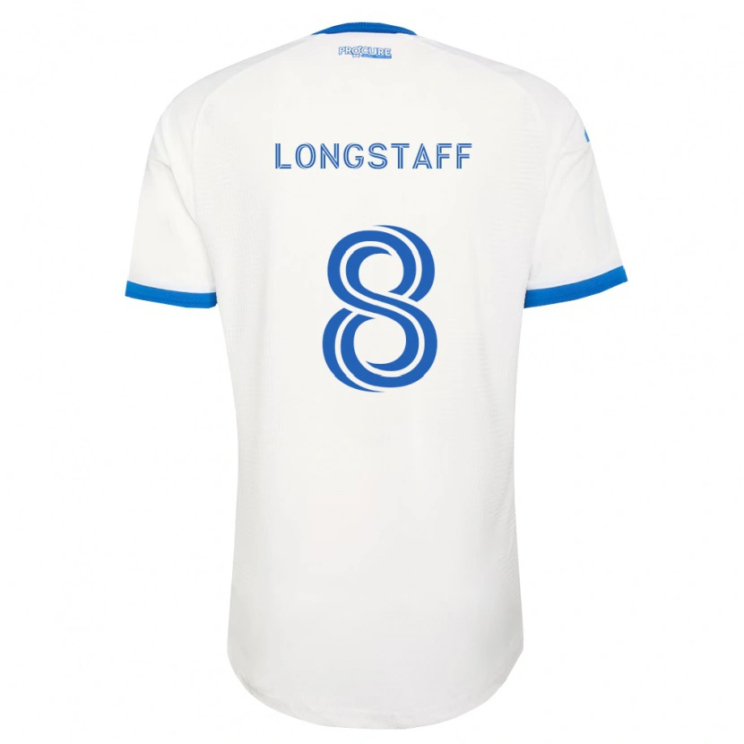 Danxen Damen Matty Longstaff #8 Himmelblau Weiß Auswärtstrikot Trikot 2026/27 T-Shirt Schweiz
