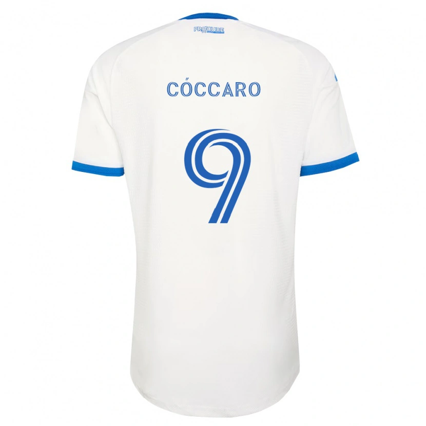 Danxen Damen Matías Cóccaro #9 Himmelblau Weiß Auswärtstrikot Trikot 2026/27 T-Shirt Schweiz