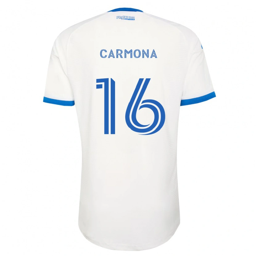 Danxen Damen Wikelman Carmona #16 Himmelblau Weiß Auswärtstrikot Trikot 2026/27 T-Shirt Schweiz