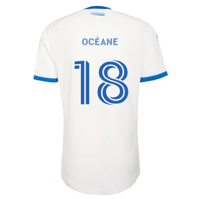 Danxen Damen Blouin Océane #18 Himmelblau Weiß Auswärtstrikot Trikot 2026/27 T-Shirt Schweiz