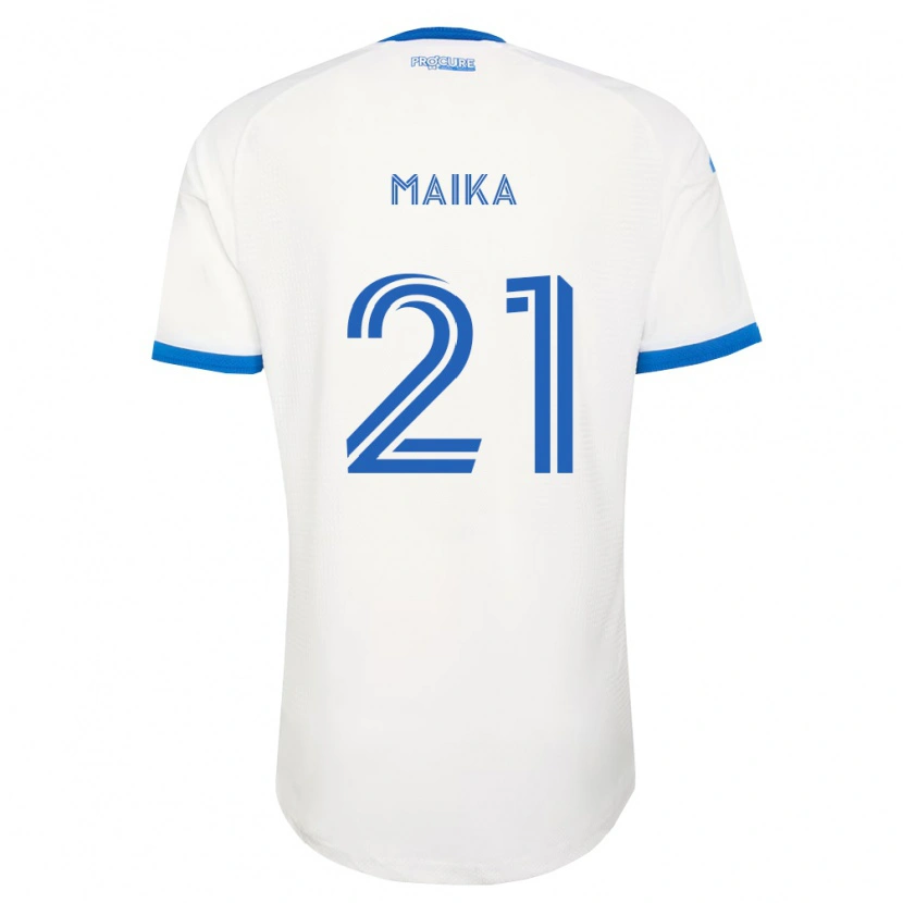 Danxen Damen Pouliot Maika #21 Himmelblau Weiß Auswärtstrikot Trikot 2026/27 T-Shirt Schweiz