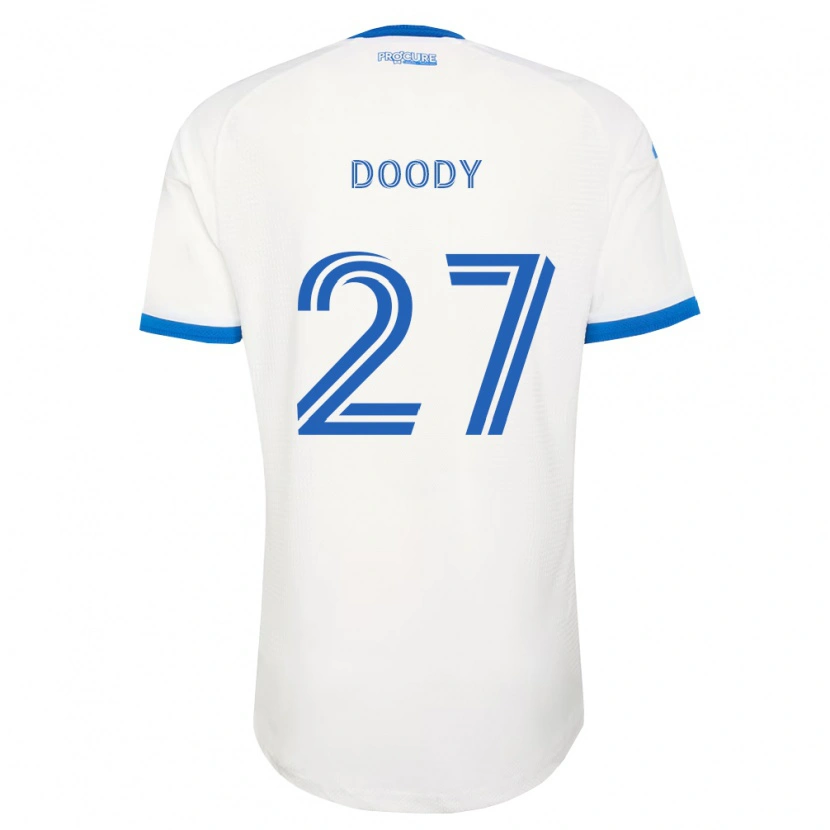 Danxen Damen Grayson Doody #27 Himmelblau Weiß Auswärtstrikot Trikot 2026/27 T-Shirt Schweiz