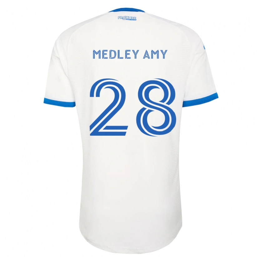 Danxen Damen Medley Amy #28 Himmelblau Weiß Auswärtstrikot Trikot 2026/27 T-Shirt Schweiz
