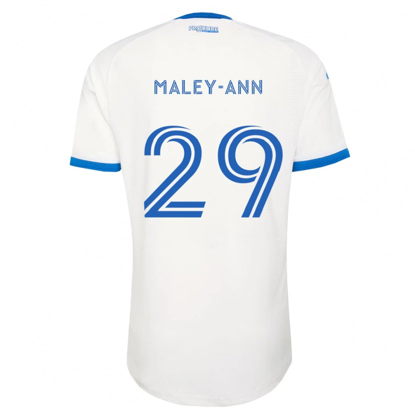 Danxen Damen Caron Maley-Ann #29 Himmelblau Weiß Auswärtstrikot Trikot 2026/27 T-Shirt Schweiz