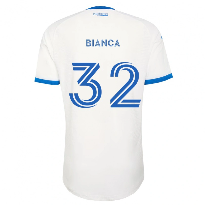 Danxen Damen Hanisch Bianca #32 Himmelblau Weiß Auswärtstrikot Trikot 2026/27 T-Shirt Schweiz