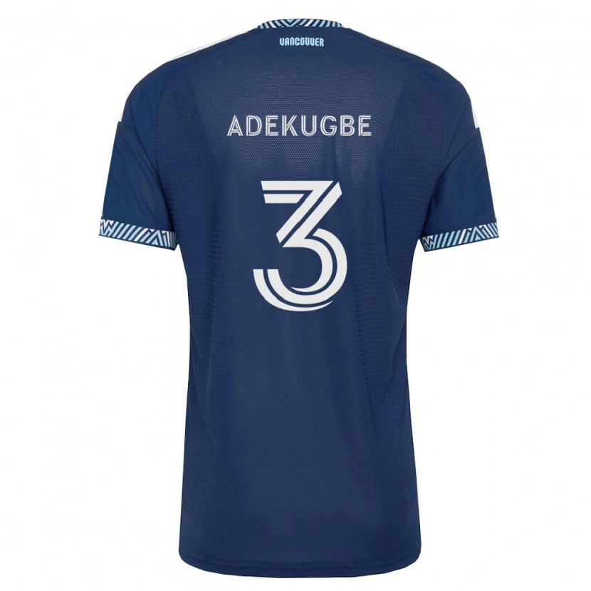 Danxen Damen Sam Adekugbe #3 Tiefblau Weiß Auswärtstrikot Trikot 2026/27 T-Shirt Schweiz