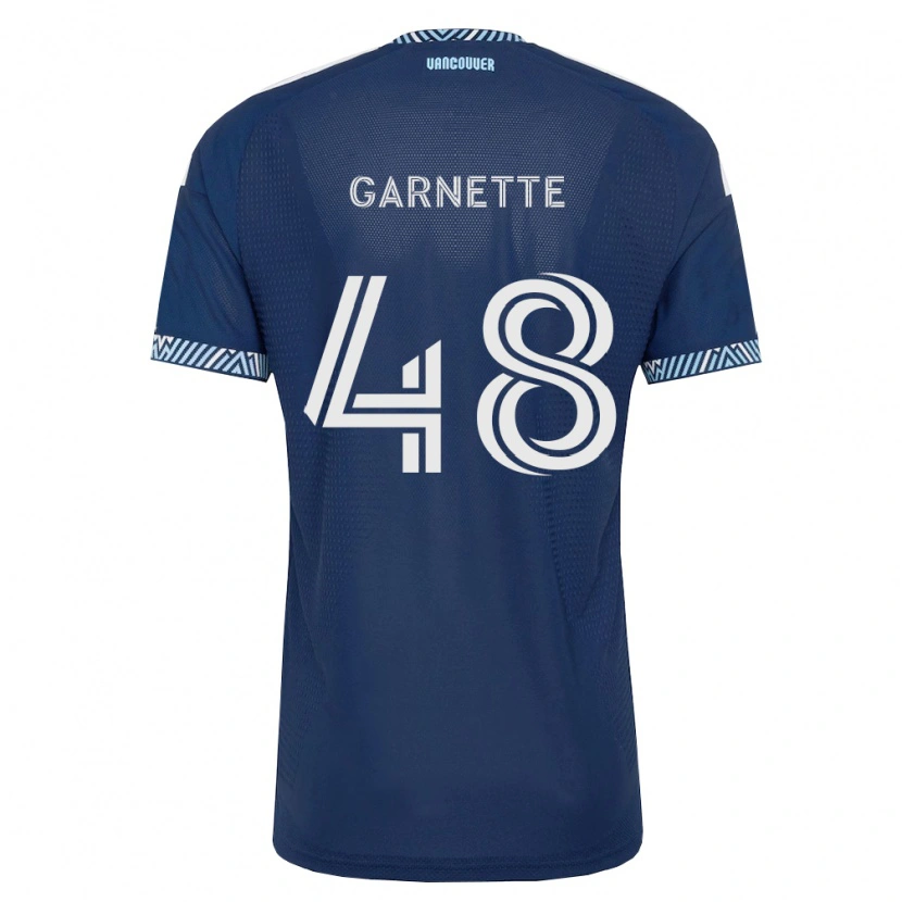 Danxen Damen Micaah Garnette #48 Tiefblau Weiß Auswärtstrikot Trikot 2026/27 T-Shirt Schweiz