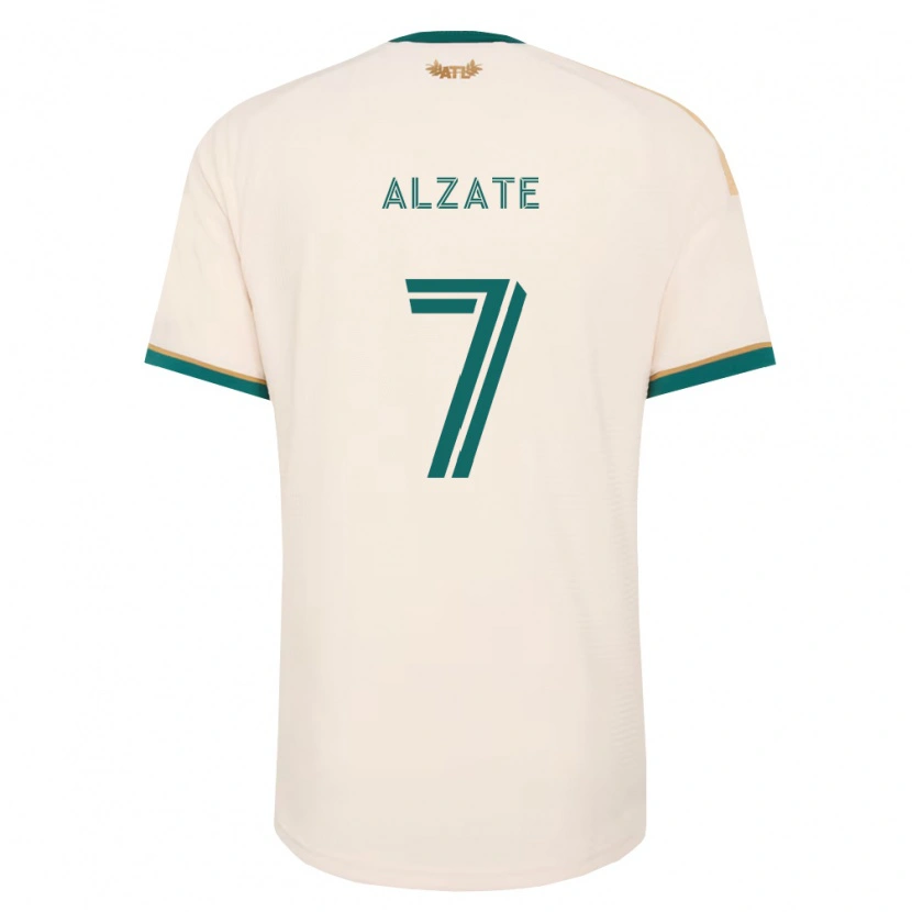 Danxen Damen Steven Alzate #7 Champagner Grün Auswärtstrikot Trikot 2026/27 T-Shirt Schweiz