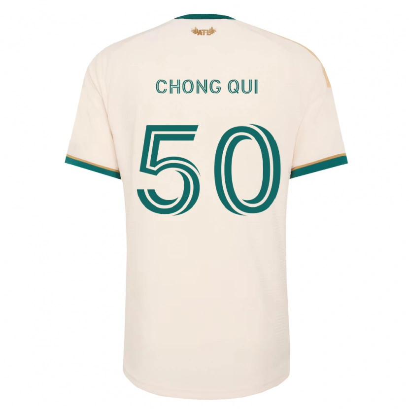 Danxen Damen Dominik Chong Qui #50 Champagner Grün Auswärtstrikot Trikot 2026/27 T-Shirt Schweiz