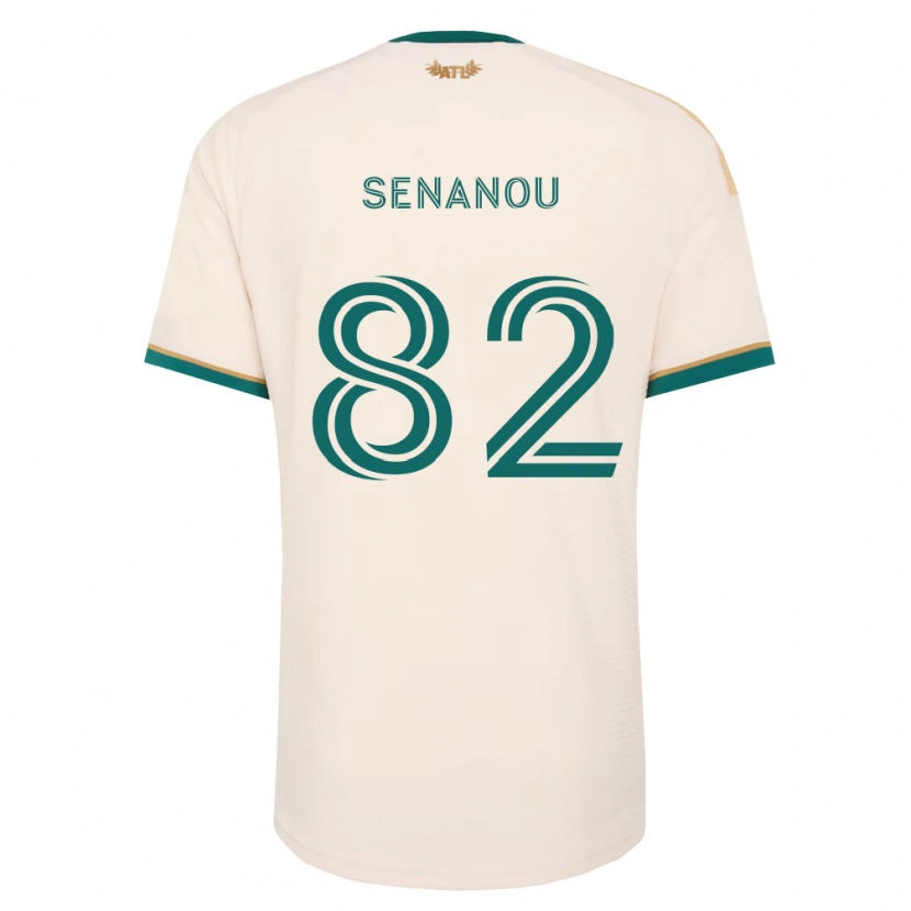 Danxen Damen Matthew Senanou #82 Champagner Grün Auswärtstrikot Trikot 2026/27 T-Shirt Schweiz