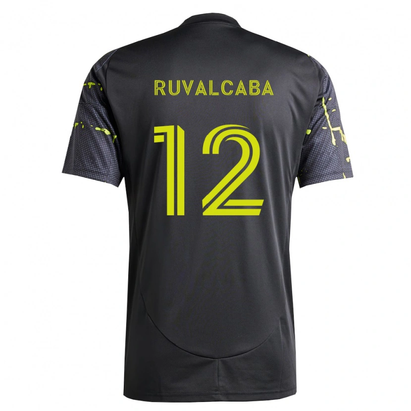 Danxen Damen Cesar Ruvalcaba #12 Fluoreszierendes Gelb Schwarz Auswärtstrikot Trikot 2026/27 T-Shirt Schweiz
