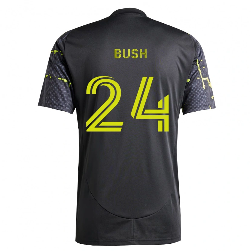 Danxen Damen Evan Bush #24 Fluoreszierendes Gelb Schwarz Auswärtstrikot Trikot 2026/27 T-Shirt Schweiz