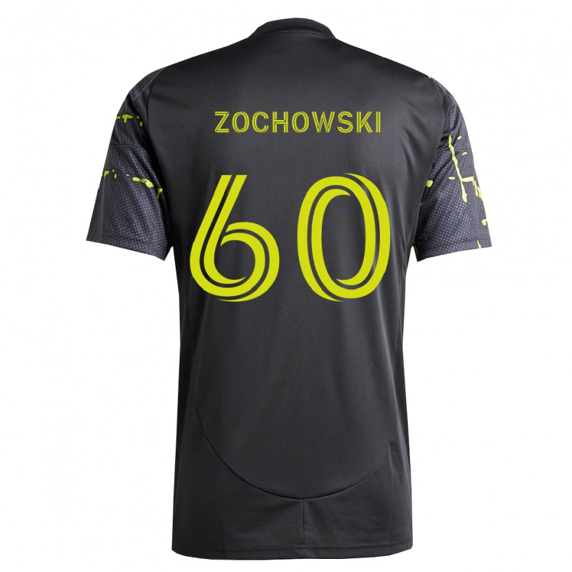 Danxen Damen Alex Zochowski #60 Fluoreszierendes Gelb Schwarz Auswärtstrikot Trikot 2026/27 T-Shirt Schweiz
