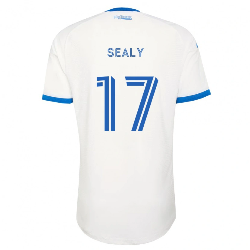 Danxen Damen Dante Sealy #17 Himmelblau Weiß Auswärtstrikot Trikot 2026/27 T-Shirt Schweiz