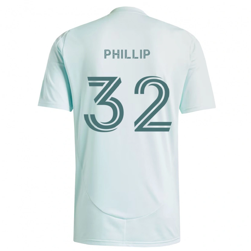 Danxen Damen Donavan Phillip #32 Weiß Hellgrün Auswärtstrikot Trikot 2026/27 T-Shirt Schweiz