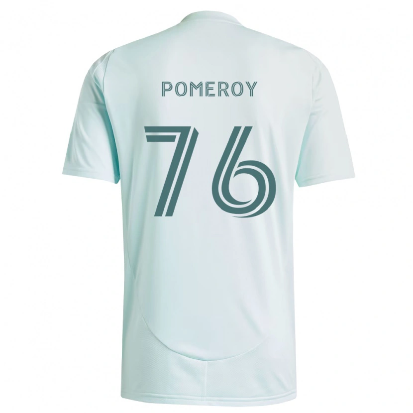 Danxen Damen Jack Pomeroy #76 Weiß Hellgrün Auswärtstrikot Trikot 2026/27 T-Shirt Schweiz