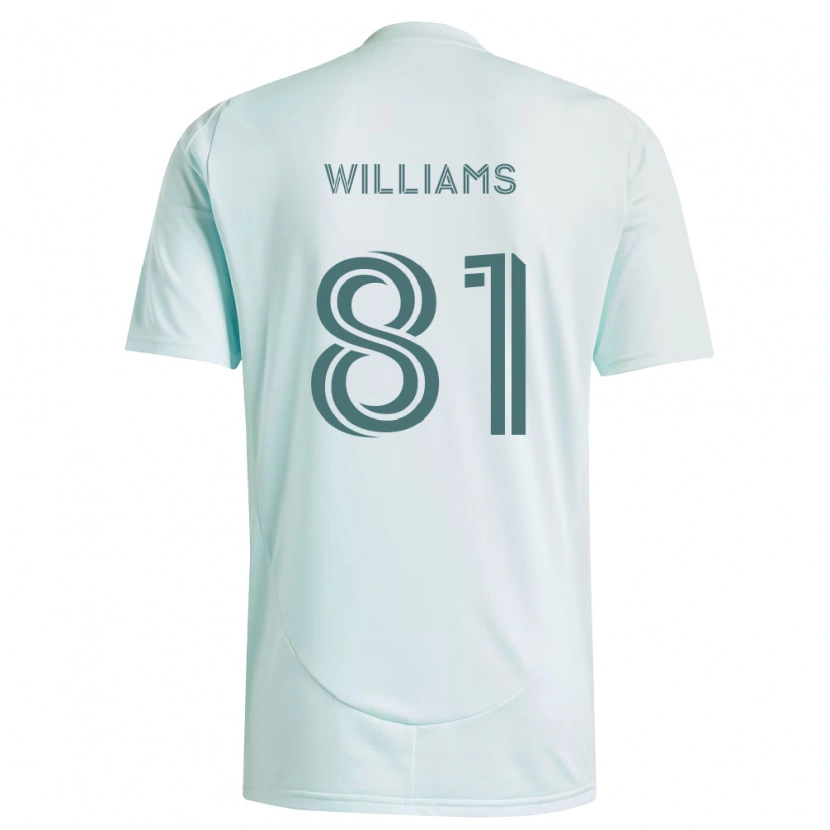 Danxen Damen Dash Williams #81 Weiß Hellgrün Auswärtstrikot Trikot 2026/27 T-Shirt Schweiz