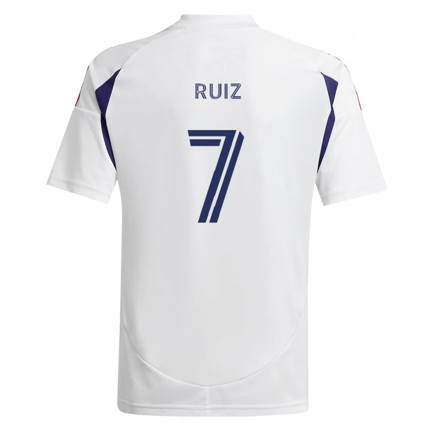 Danxen Damen Pablo Ruiz #7 Königsblau Rot Braun Auswärtstrikot Trikot 2026/27 T-Shirt Schweiz