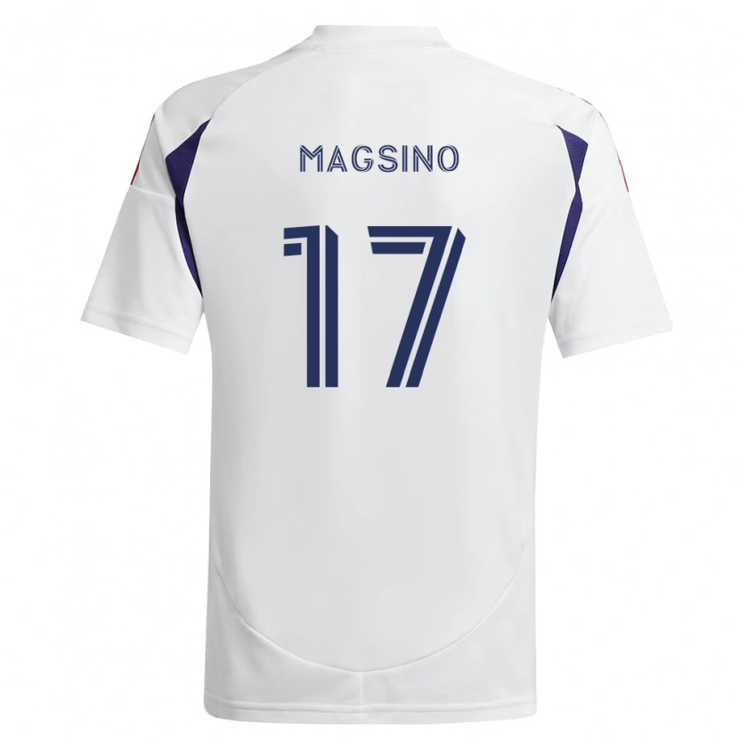 Danxen Damen Reignen Magsino #17 Königsblau Rot Braun Auswärtstrikot Trikot 2026/27 T-Shirt Schweiz